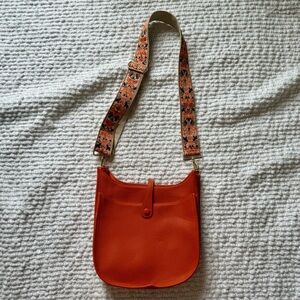 Stylish Summer Bohemian Orange Women's Crossbody Purse Messanger Bag